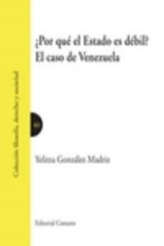 Knjiga ¿Por qué el estado es débil? YELITZA GONZALEZ MADRIZ