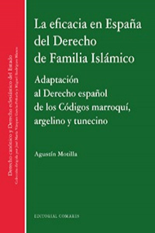 Книга LA EFICACIA EN ESPAÑA DEL DERECHO DE FAMILIA ISLÁMICO AGUSTIN MOTILLA