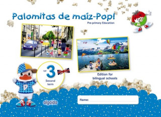 Carte PALOMITAS DE MAÍZ-POP!. PRE-PRIMARY EDUCATION. AGE 3. SECOND TERM 