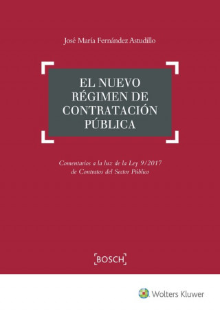 Kniha EL NUEVO RGIMEN DE CONTRATACIÓN PÚBLICA JOSE MARIA FERNANDEZ ASTUDILLO