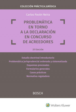 Kniha PROBLEMÁTICA EN TORNO A LA DECLARACIÓN EN CONCURSO DE ACREEDORES CARLOS PAVON NEIRA