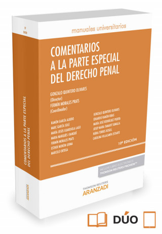 Buch Comentarios Partes Especial Derecho Penal GONZALO QUINTERO OLIVARES