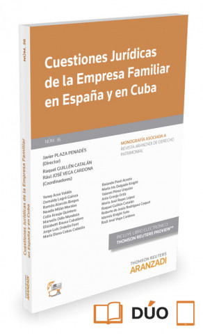 Kniha Cuestiones jurídicas de la empresa familiar en España y en Cuba PENADES