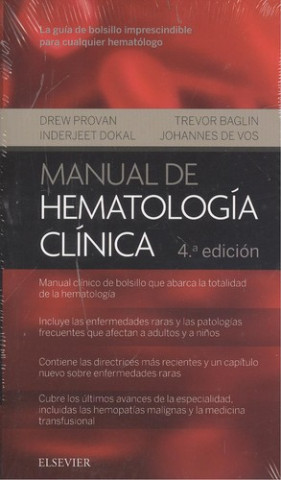 Kniha MANUAL DE HEMATOLOGÍA CLÍNICA 