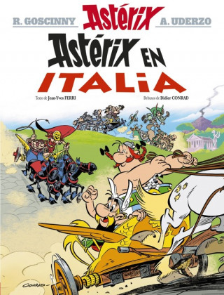 Carte ASTERIX EN ITALIA RENE GOSCINNY