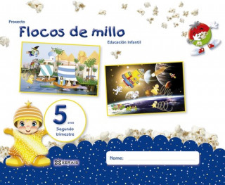 Carte FLOCOS DE MILLO 5 ANOS. SEGUNDO TRIMESTRE 