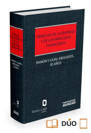 Kniha DERECHO DE LA EMPRESA Y DE LOS MERCADOS FINANCIEROS (EXPRESS) (PAPEL + E-BOOK) RAMON Y CAJAL ABOGADOS