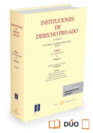 Kniha Instituciones de derecho privado Tomo V volumen 2 MARTIN GARRIDO MELERO