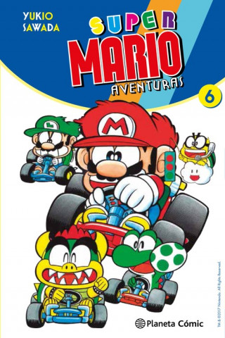 Könyv SUPER MARIO AVENTURAS 6 YUKIO SAWADA