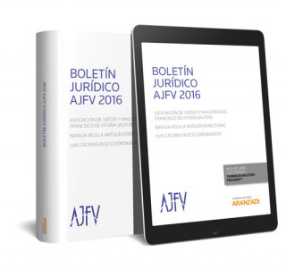 Книга BOLETIN JURIDICO AJFV 2016 (PAPEL + E-BOOK) LUIS CACERES RUIZ
