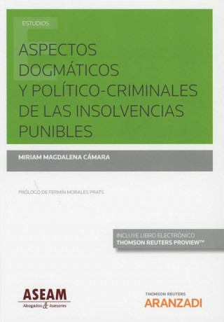 Книга ASPECTOS DOGMÁTICOS Y POLÍTICO-CRIMINALES DE INSOLVENCIAS PUNIBLES MIRIAM MAGDALENA CAMARA