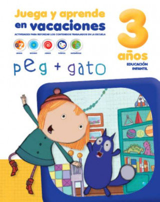 Książka CUADERNO DE VACACIONES 3 AÑOS PEG+GATO 