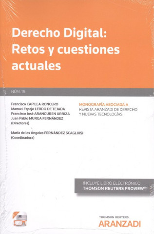 Книга DERECHO DIGITAL: RETOS Y CUESTIONES ACTUALES (DÚO) FRANCISCO CAPILLA RONCERO