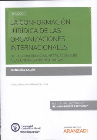 Kniha CONFIRMACIÓN JURÍDICA DE LAS ORGANIZACIONES INTERNACIONALES (DÚO) ELENA DIAZ GALAN