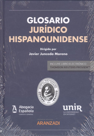 Książka GLOSARIO JURÍDICO HISPANOUNIDENSE (DÚO) JAVIER JUNCEDA MORENO