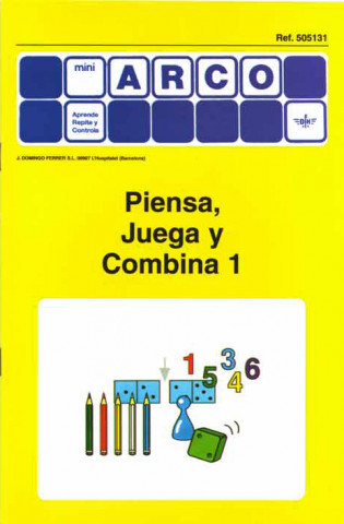 Libro Pensa, juega y combina 1 