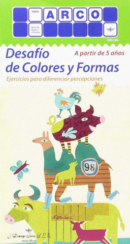 Libro MINI ARCO DESAFIO DE COLORES Y FORMAS 