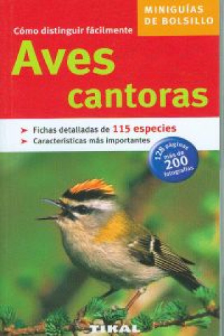 Книга Aves cantoras 