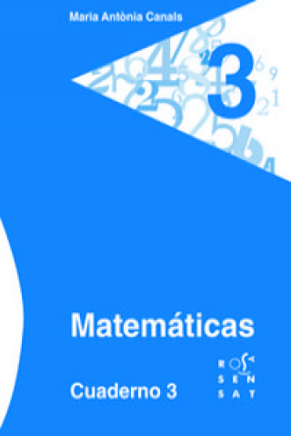 Kniha Cuaderno matematicas 3-1ºprimaria MªANTONIA CANALS