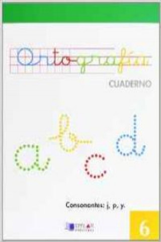 Libro Cuaderno ortografia numero 6 nueva edicion 