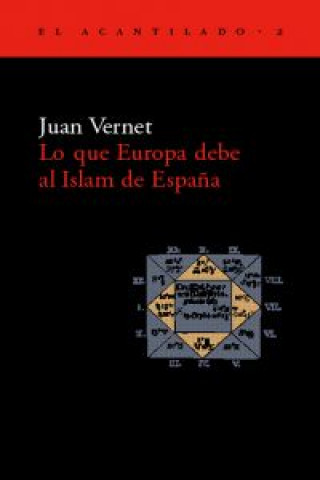 Kniha Lo que Europa debe al Islam de España JUAN VERNET