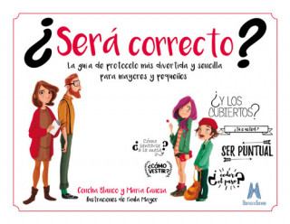 Книга ¿SERÁ CORRECTO? CONCHA BLANCO