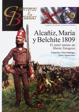 Carte Alcañiz, María y Belchite 1809 nº118 FRANCISCO VELA SANTIAGO