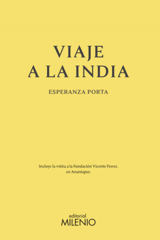 Knjiga VIAJE A LA INDIA ESPERANZA PORTA