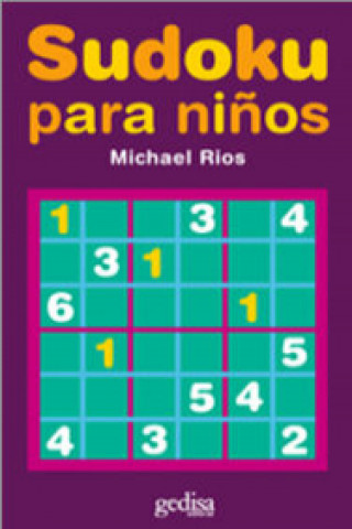 Kniha Sudoku para niños MICHAEL RIOS