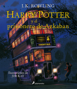 Książka HARRY POTTER Y EL PRISIONERO DE AZKABAN J. K. ROWLING