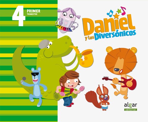 Kniha Daniel y diversónicos 4 años 1º.trimestre 