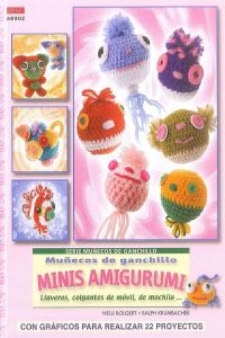 Book Muñecos de ganchillo minis amigurumis NELLI BOLGERT