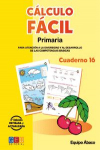Boek Cálculo fácil 16 EQUIPO ABACO
