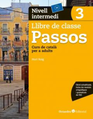 Libro PASSOS 3 NIVELL INTERMEDI LLIBRE DE CLASSE 