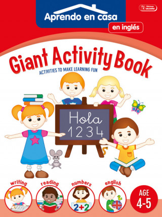 Knjiga GIGANT ACTIVITY BOOK (AGE 4-5) 