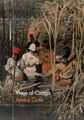 Carte VIAJE AL CONGO ANDRE GIDE