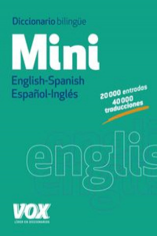 Kniha Diccionario mini Inglés-Español 