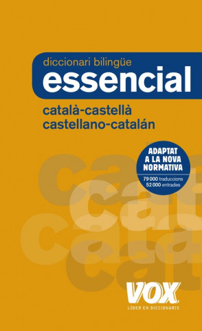 Книга DICCIONARI ESSENCIAL CATALÁ-CASTELLÀ/CASTELLANO-CATALÁN VOX EDITORIAL