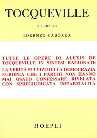 Kniha Democrazia e libertá TOCQUEVILLE ALEXIS DE