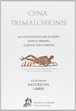 Kniha PETRONIO: CENTRA TRIMACHIONIS 