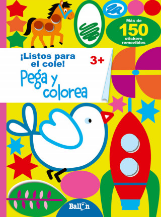 Carte PEGA Y COLOREA 3+ 