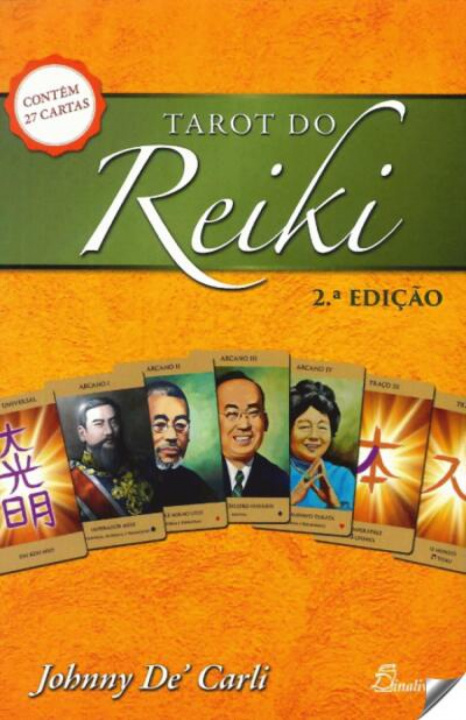 Kniha Tarot do Reiki contem 27 cartas NUNO MIGUEL MARQUES