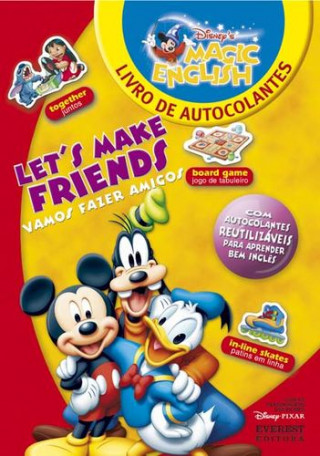 Carte LET'S MAKE FRIENDS / VAMOS FAZER AMIGOS: LIVRO DE AUTOCOLANTES 