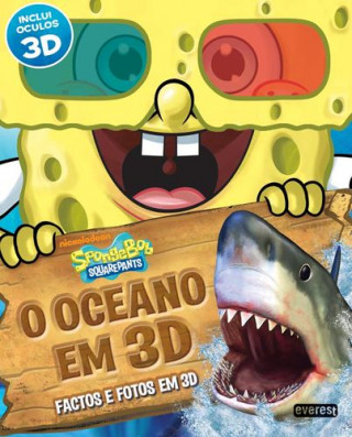 Książka SPONGEBOB: O OCEANO EM 3D 