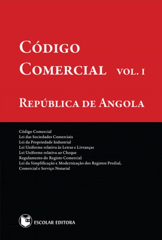 Kniha Código Comercial República de Angola - Vol. I 