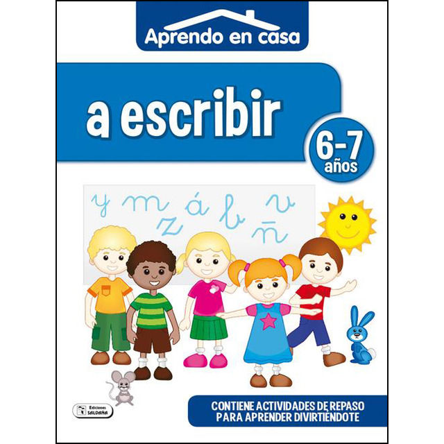 Könyv A ESCRIBIR (6-7 AÑOS) APRENDO EN CASA 