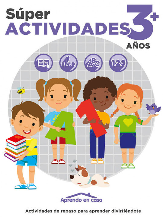Kniha LIBRO ACTIVIDADES (3-4 AÑOS) APRENDO EN CASA 