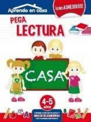 Carte PEGA LECTURA (4-5 AÑOS) APRENDO EN CASA 