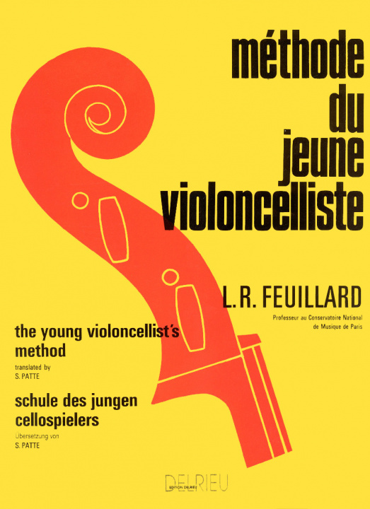 Carte Methode du jeune violoncelliste FEUILLARD LOUIS R.