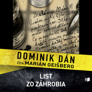 Аудио List zo záhrobia - CD Dominik Dán